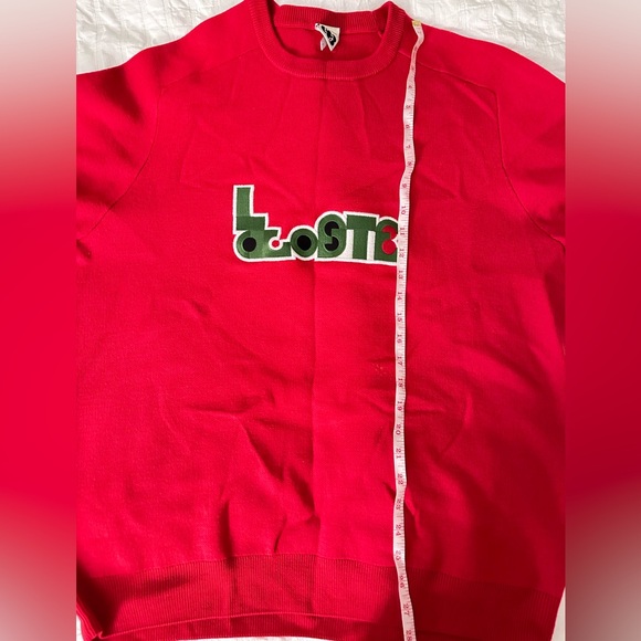 Lacoste x M/M (Paris) Red Wool Sweater - Picture 9 of 10